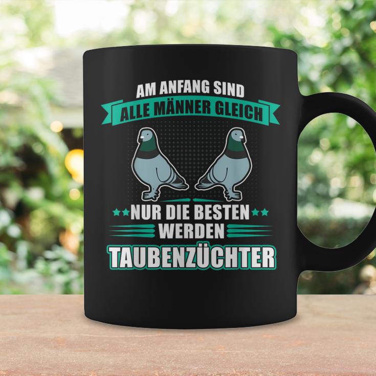 Am Enfang Sind Alle Männer Gleich Pigeon Breeder Tassen Geschenkideen