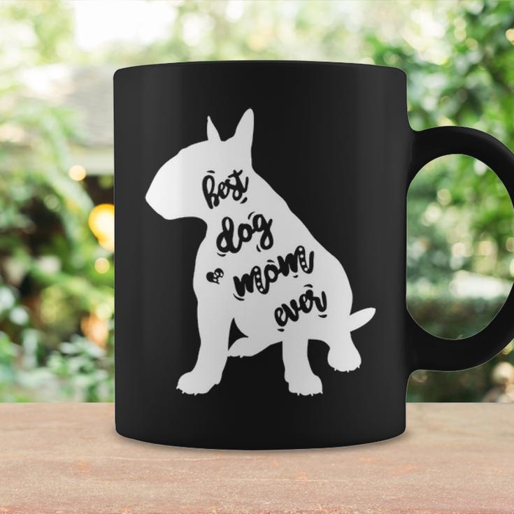 English Bull Terrier Best Dog Mom Ever Coffee Mug Gifts ideas