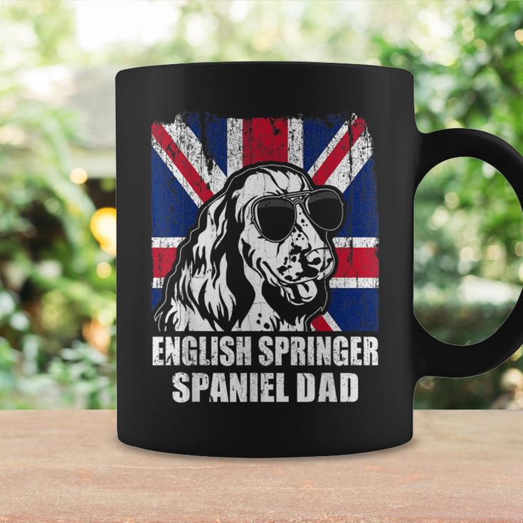 English Springer Spaniel Dad Cool Uk Flag Vintage Retro Coffee Mug Gifts ideas