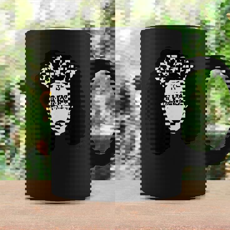 Enjoy The Silence Mujer Cabeza Niñas Chicos Hombre Música Taza de café Ideas de regalos