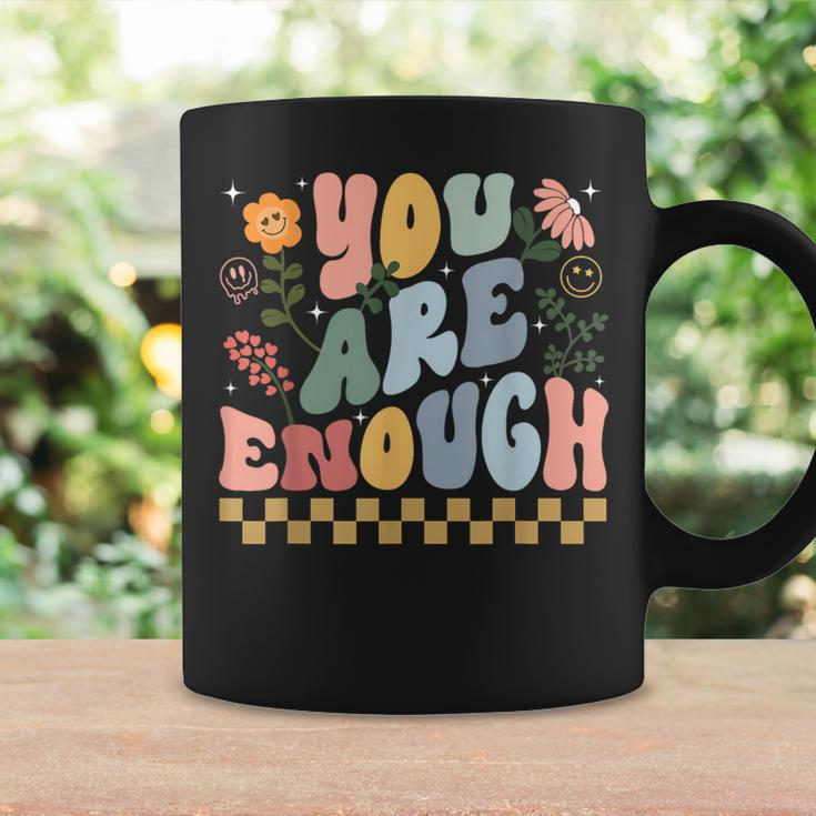 You Are Enough And Always Will Be Mental Health Matching Coffee Mug Gifts ideas