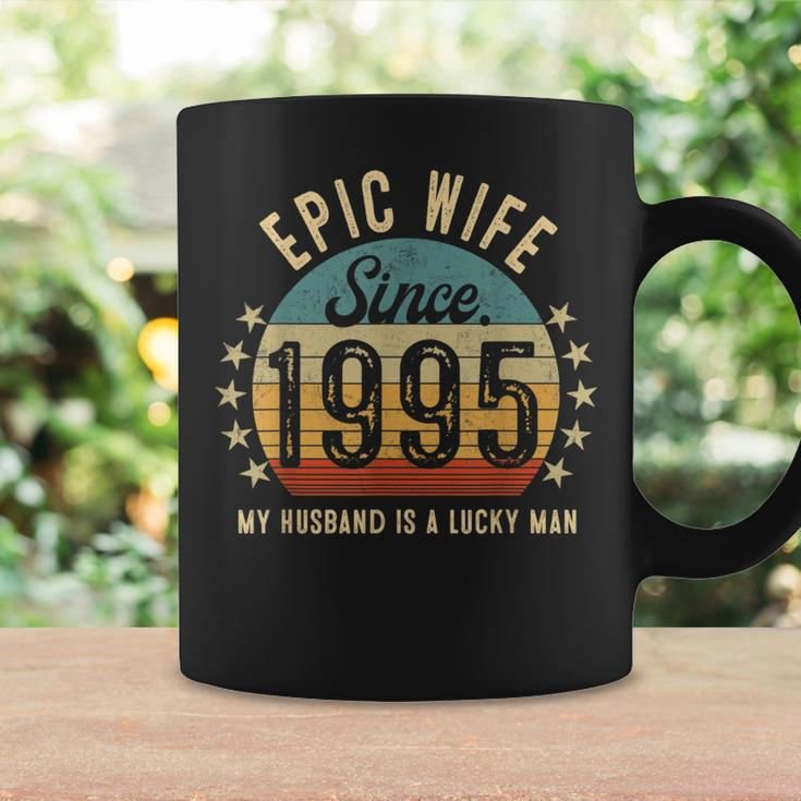 Epic Wife Since 1995 28Th Wedding Anniversary Coffee Mug Gifts ideas