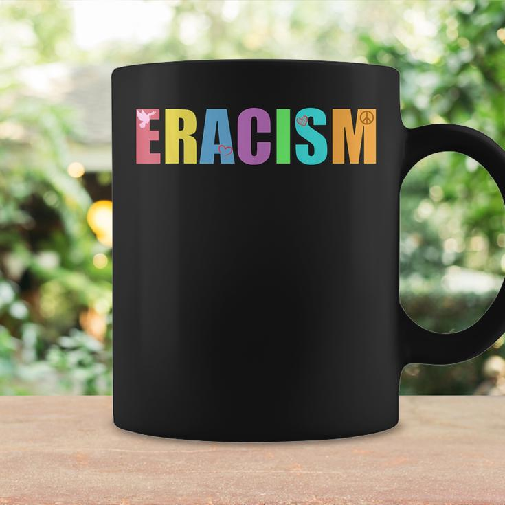 Eracism Racism Peace Love Dove Present Social Race Coffee Mug Gifts ideas