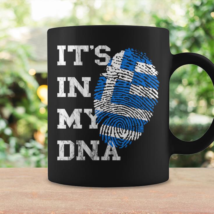 Es Ist In My Dna Greek Genetics Greek Roots Tassen Geschenkideen