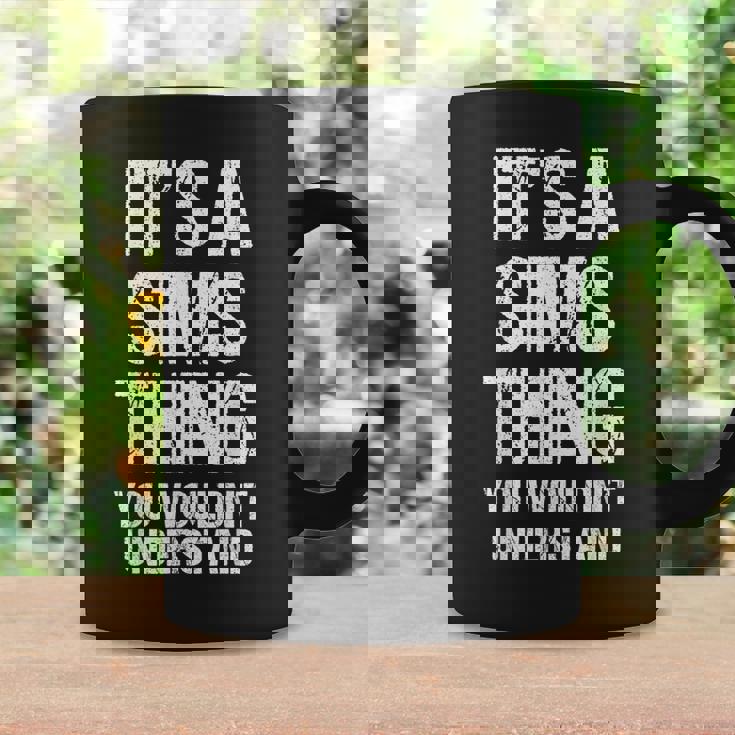 Es Una Cosa De Los Sims No Lo Entenderías Sims Divertidos Taza de café Ideas de regalos