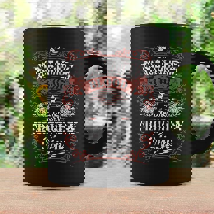 Escalante Blood Runs Through My Veins Vintage Family Name Coffee Mug Gifts ideas