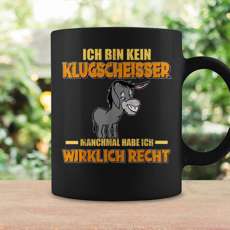 Esel Lustiger Spruch Ich Bin Kein Klugscheißer Tassen Geschenkideen