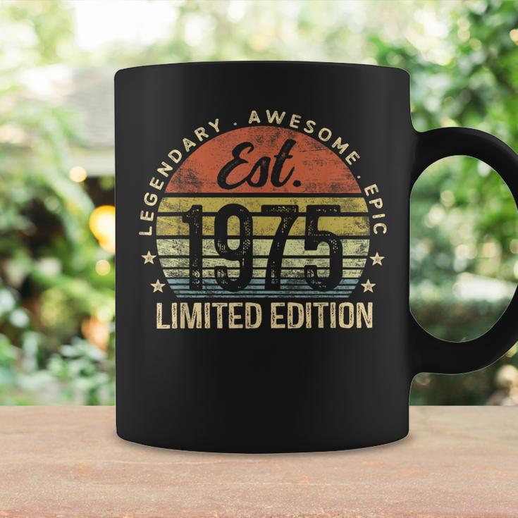 Est 1975 Limited Edition 49Th Birthday Vintage 49 Year Old Coffee Mug Gifts ideas