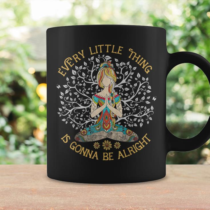Every Little Thing Is Gonna Be Alright Yoga For Women Coffee Mug Gifts ideas