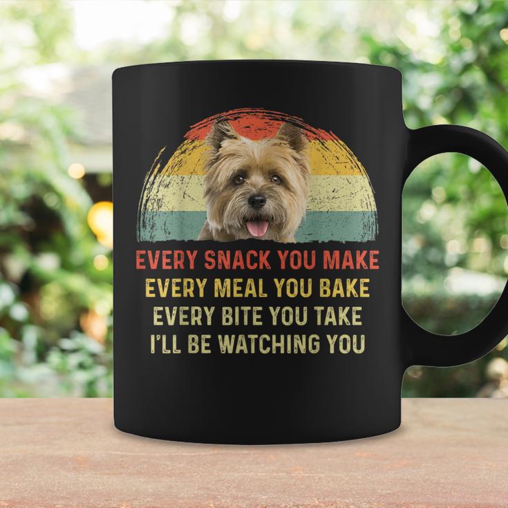 Every Snack You Make Cairn Terrier Dog Mom Dog Dad Retro Coffee Mug Gifts ideas