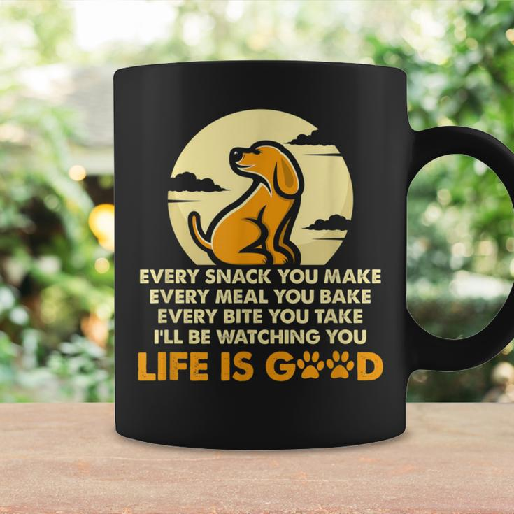Every Snack You Make I'll Be Watching For Dog Lovers Coffee Mug Gifts ideas