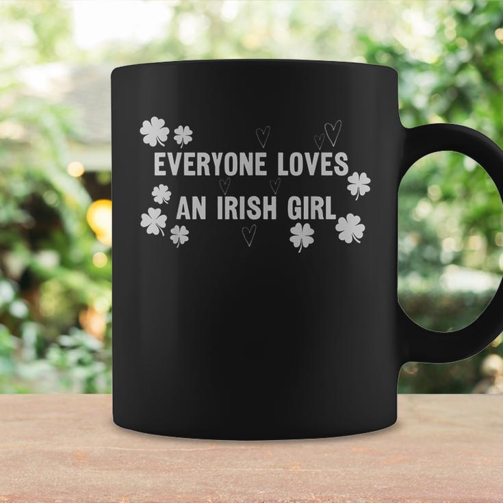 Everyone Loves An Irish Girl St Patrick's Day Outfit Coffee Mug Gifts ideas