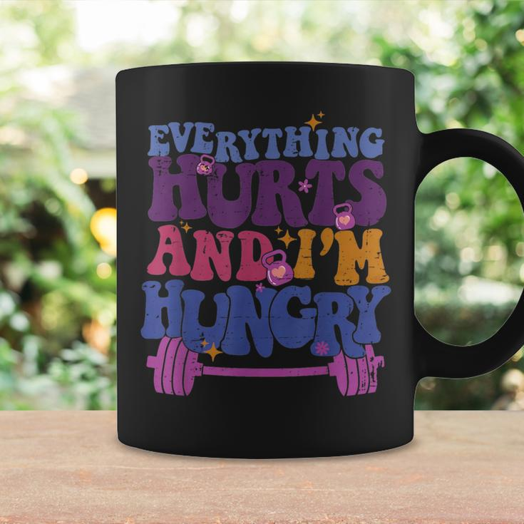 Everything Hurts I'm Hungry Workout Men Coffee Mug Gifts ideas