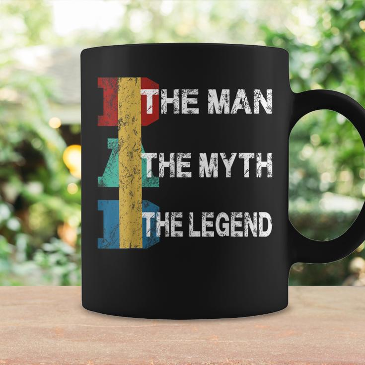 Fanny Dad The Man The Myth The Legend Papa Dad Fathers Day Coffee Mug Gifts ideas