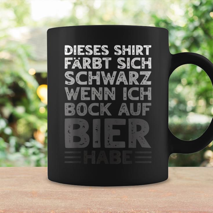 Färbt Sich Schwarz Bei Bier Lust Tassen, Witziges Trinker Motiv Tee Geschenkideen
