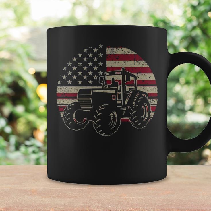 Farm Tractors Usa Flag Patriotic Farming 4Th Of July Farmer Coffee Mug Gifts ideas