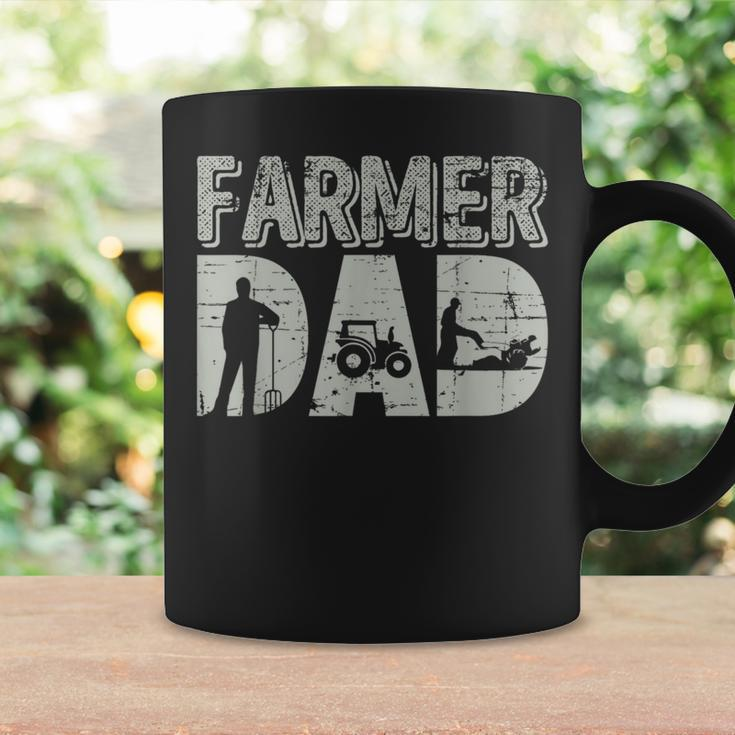 Farmer Dad Farm Farming Father's Day Tractor Coffee Mug Gifts ideas