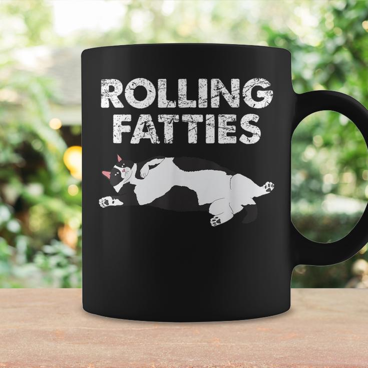 Fat Kitten Cat Rolling Fatties Coffee Mug Gifts ideas