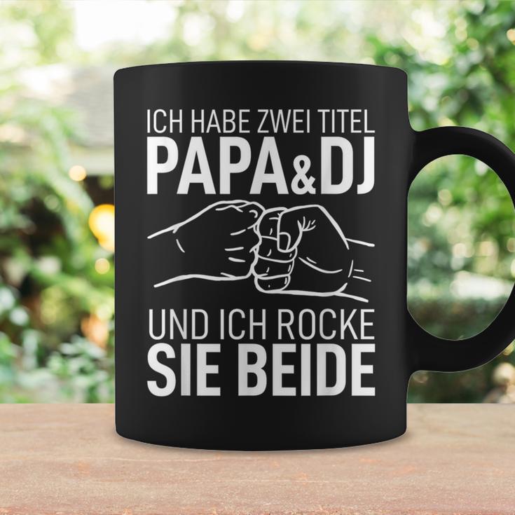 Father's Day Dad Ich Habe Zwei Titel Papa Und Dj Tassen Geschenkideen