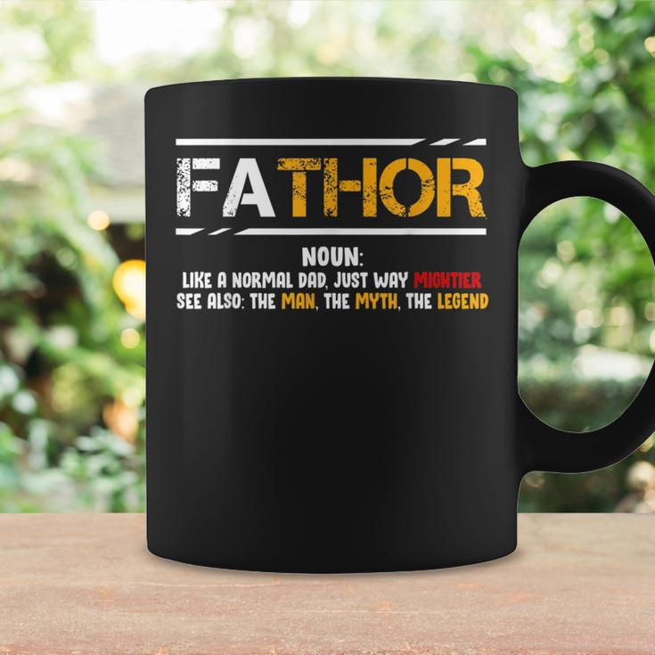 Fathor Like A Normal Dad Just Way Mightier Dad Coffee Mug Gifts ideas