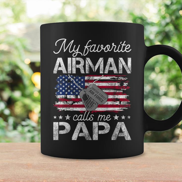 My Favorite Airman Calls Me Papa Proud Us Air Force Papa Coffee Mug Gifts ideas