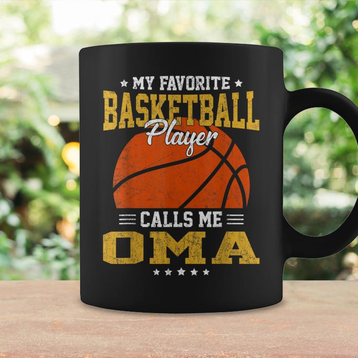 My Favorite Basketball Player Calls Me Oma Coffee Mug Gifts ideas