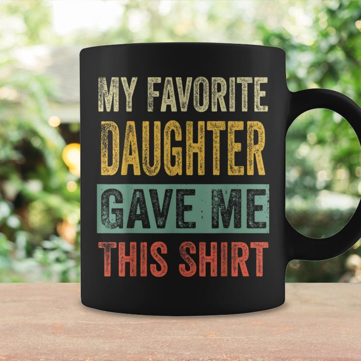 My Favorite Daughter ed Me This Mom Dad Coffee Mug Gifts ideas