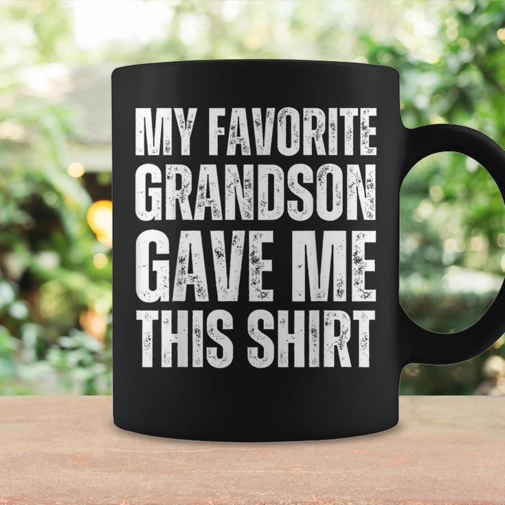 My Favorite Grandson Gave Me This Father's Day Coffee Mug Gifts ideas