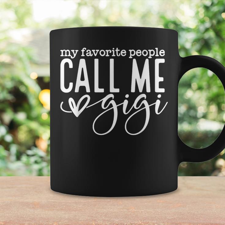 My Favorite People Call Me Gigi Mother's Day Coffee Mug Gifts ideas