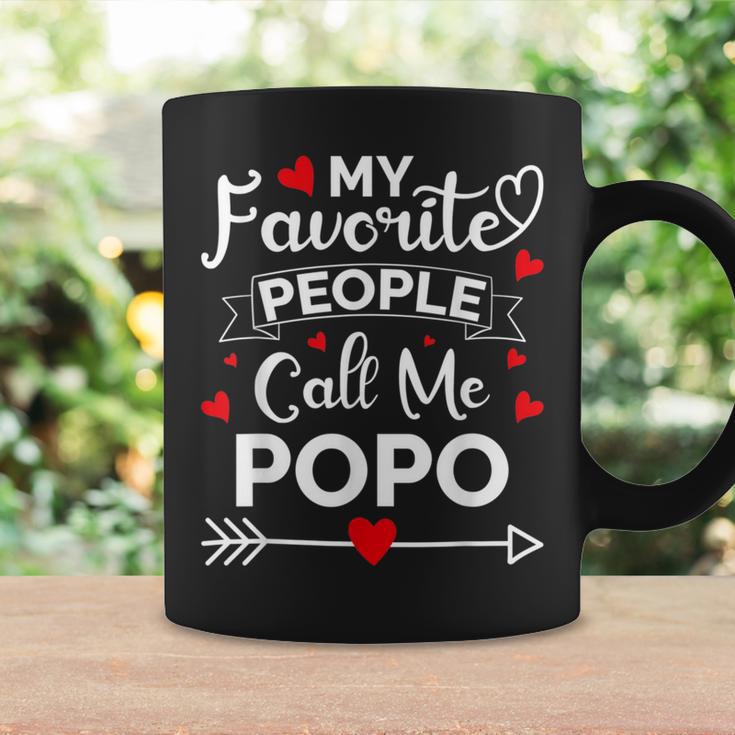 My Favorite People Call Me Popo Fathers Day Coffee Mug Gifts ideas