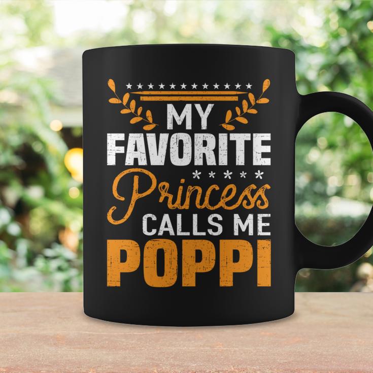 My Favorite Princess Calls Me Poppi Fathers Day Dad Coffee Mug Gifts ideas