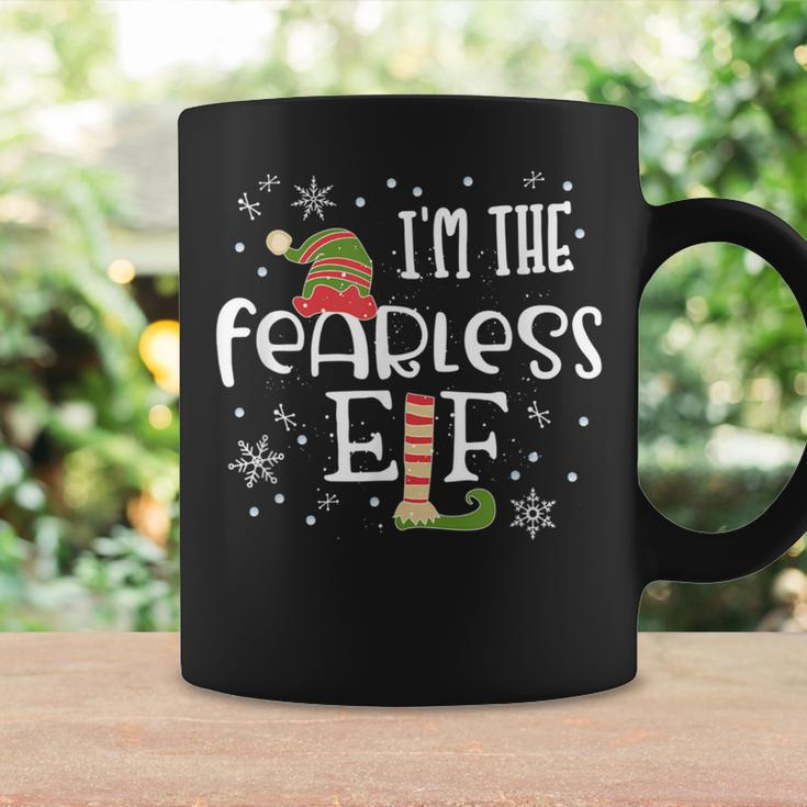 Fearless Elf Matching Family Group Christmas Outfit 2021 Coffee Mug Gifts ideas