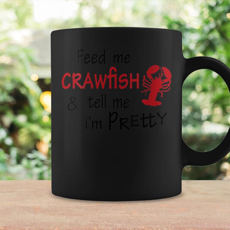 Feed Me Crawfish & Tell Me I'm Pretty Louisiana Cajun Coffee Mug Gifts ideas
