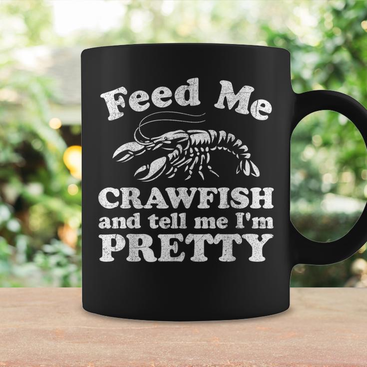Feed Me Crawfish And Tell Me Im Pretty Boil Mardi Gras Coffee Mug Gifts ideas