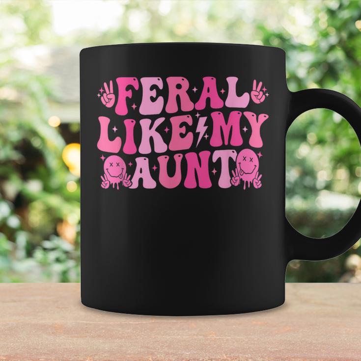 Feral Like My Aunt Feral Nephew Niece Aunt Coffee Mug Gifts ideas