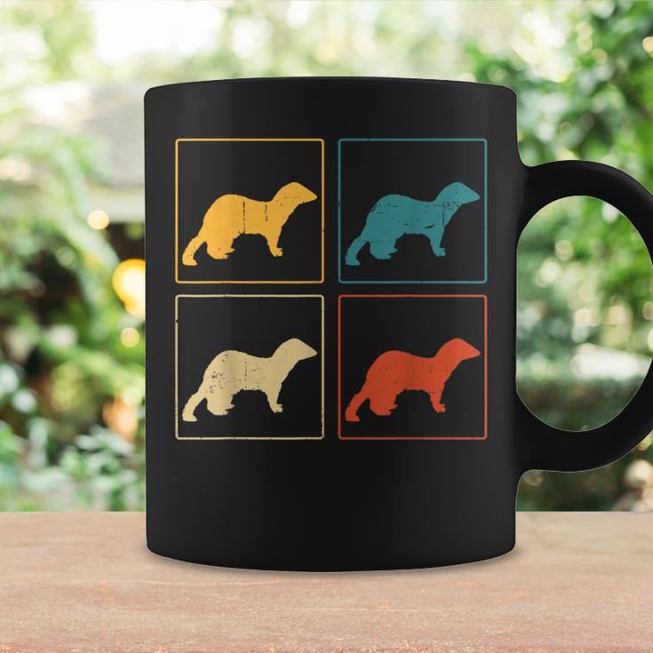 Ferret Lover Retro Weasel Vintage Coffee Mug Gifts ideas