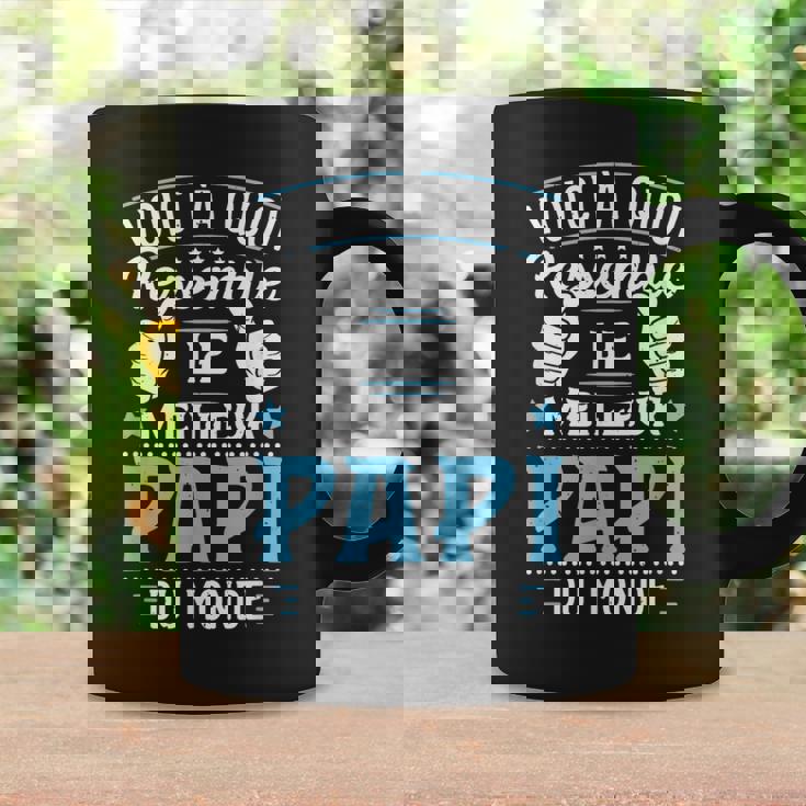 Fête Des Grands-Pères Meilleur Papi Super Papy Tasse Idées cadeaux