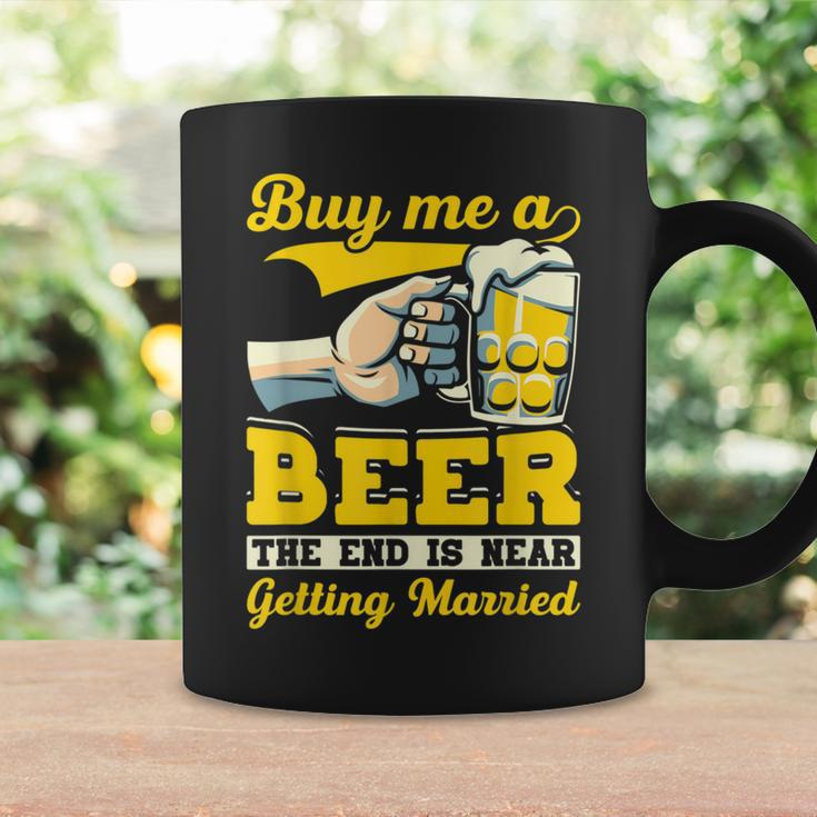 Fiance Bachelor Party Buy Me A Beer End Is Near Coffee Mug Gifts ideas