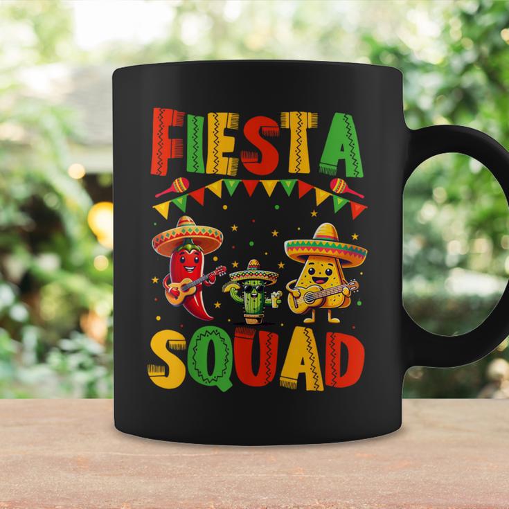 Fiesta Squad Cinco De Mayo 2024 Mexican Party Women Coffee Mug Gifts ideas