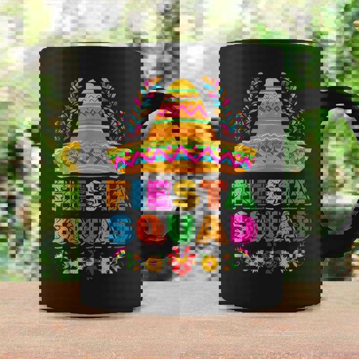 Fiesta Squad Tacos Mexican Party Fiesta Squad Cinco De Mayo Coffee Mug Gifts ideas