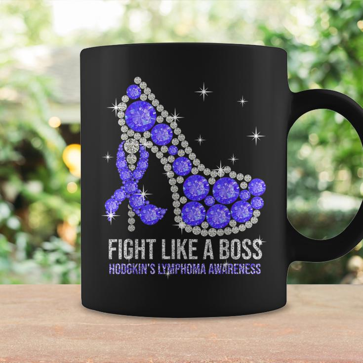 Fight Like A Boss Fabulous Hodgkin Lymphoma Awareness Coffee Mug Gifts ideas