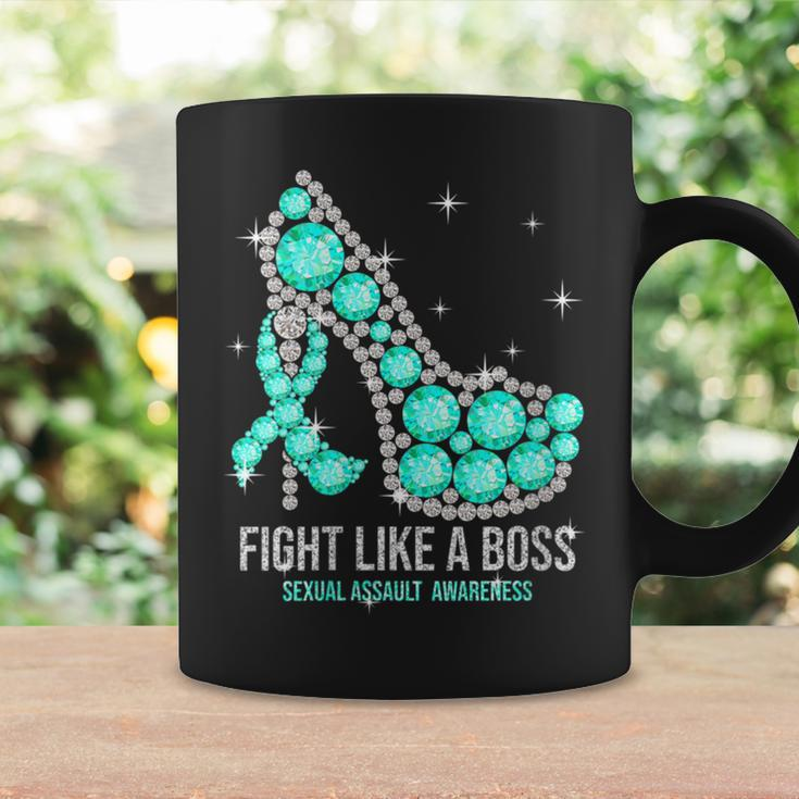 Fight Like A Boss Sexual Assault Awareness Coffee Mug Gifts ideas