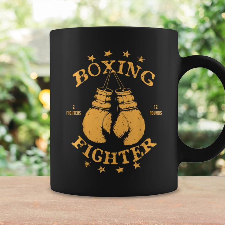 Fighter Boxing Gloves Vintage Boxing Coffee Mug Gifts ideas
