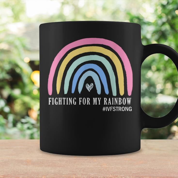 Fighting For My Rainbow Ivf Strong Infertility Egg Retrieval Coffee Mug Gifts ideas