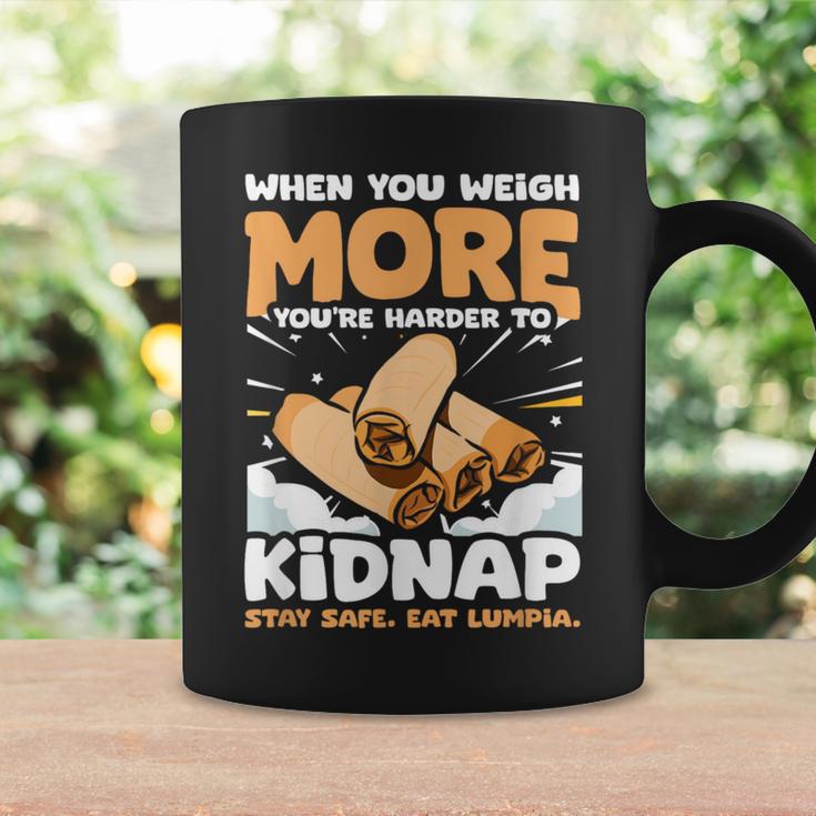 Filipino Food Pinoy Stay Safe Eat Lumpia Spring Rolls Lumpia Coffee Mug Gifts ideas