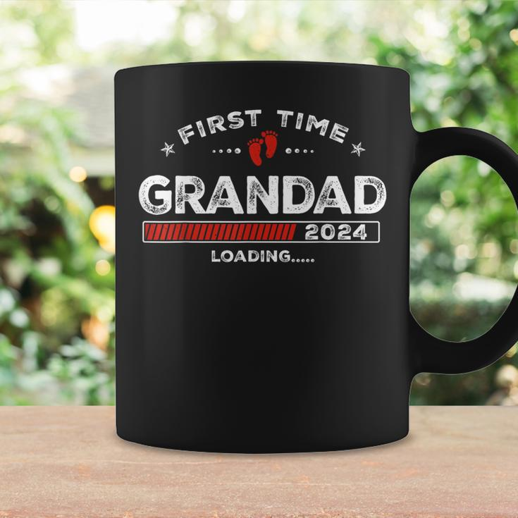 First Time Grandad Est 2024 Loading Soon To Be Dad Grandpa Coffee Mug Gifts ideas
