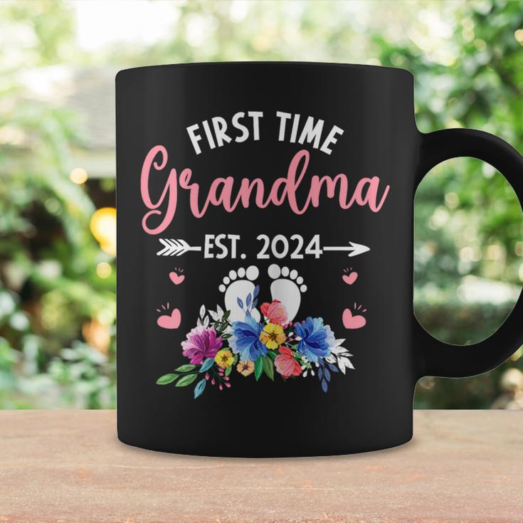 First Time Grandma Est 2024 Mother's Day Grandmother Coffee Mug Gifts ideas