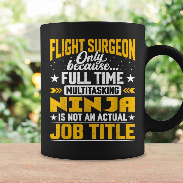 Flight Surgeon Job Title Flight Medical Officer Coffee Mug Gifts ideas
