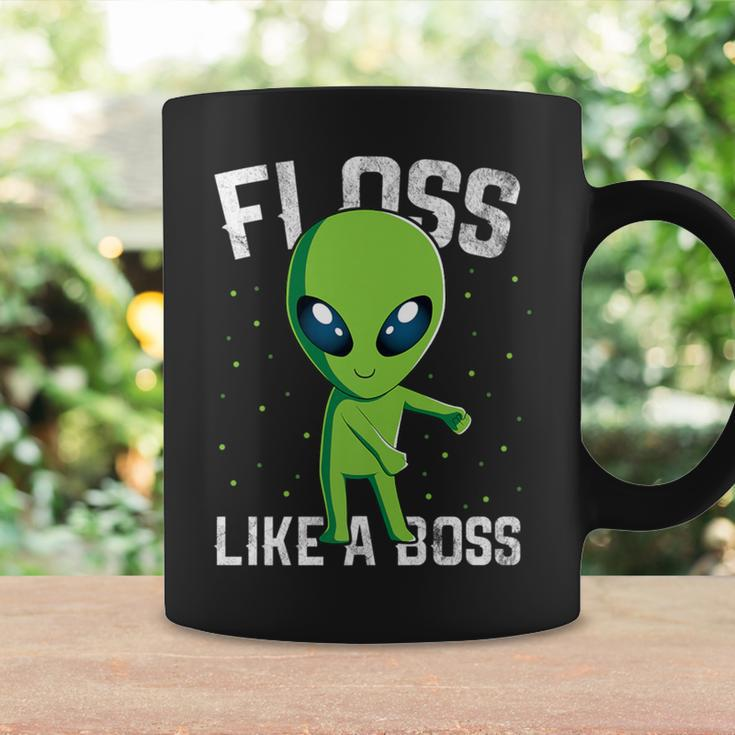 Floss Like A Boss Alien Flossing Dance Halloween Coffee Mug Gifts ideas