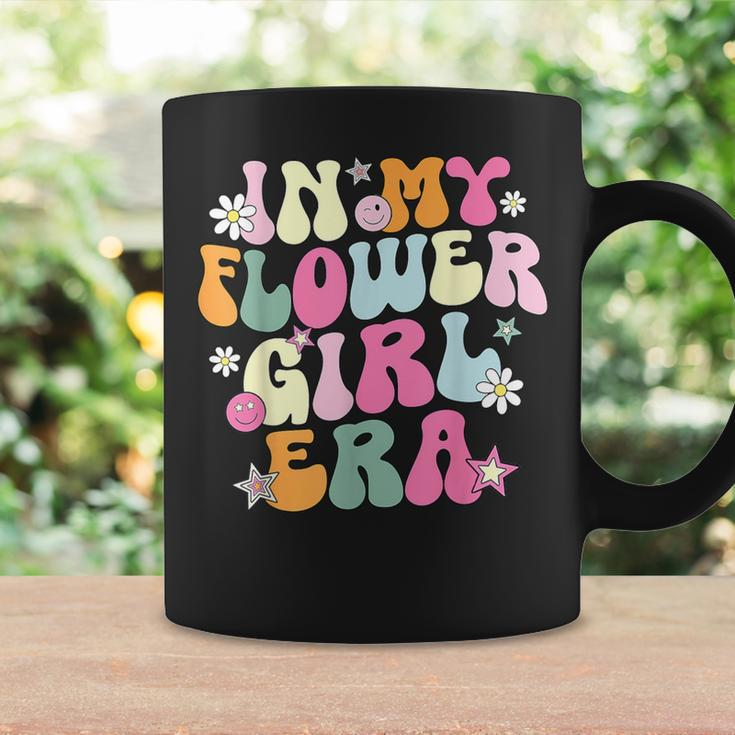 In My Flower Girl Era Retro Groovy Flower Girl Cute Coffee Mug Gifts ideas
